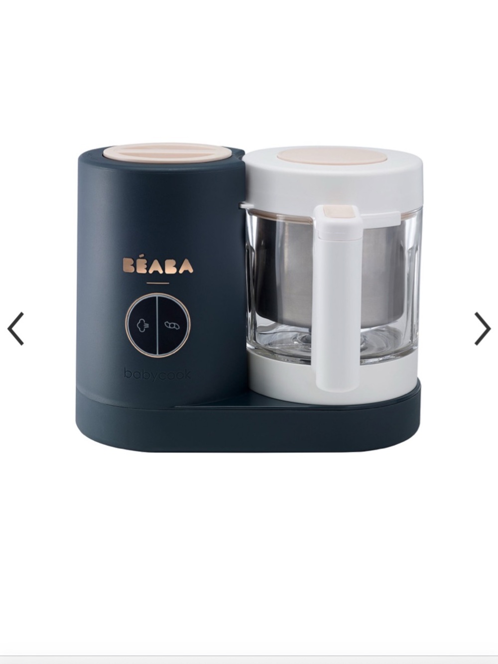 BEABA Babycook Baby Food Maker - Navy and White